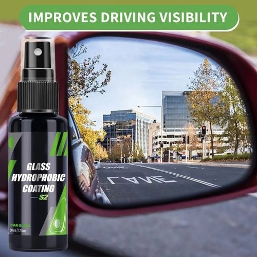 HGKJ AUTO S2 Hydrophobic Glass Coating Superior Rainproof and Anti-Fog Formula