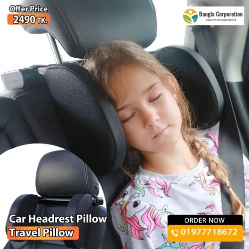 Car Headrest Pillow
