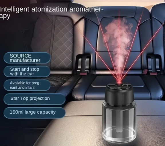 Rechargeable Car Aromatherapy Diffuser – Portable & Long-Lasting Car Diffuser for a Fresh Drive - Image 3