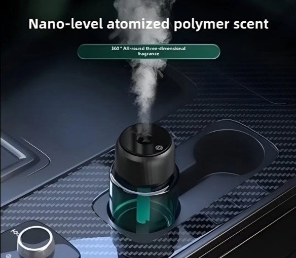 Rechargeable Car Aromatherapy Diffuser – Portable & Long-Lasting Car Diffuser for a Fresh Drive