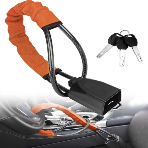 Car Universal Steering Wheel Lock – Strong, Durable, and Unbeatable Theft Protection for Your Vehicle