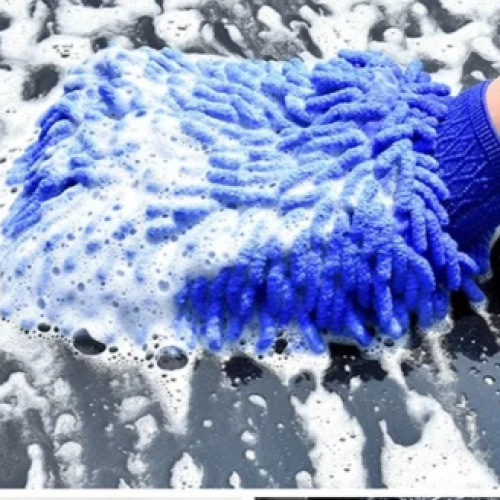 Microfiber Washing Hand Gloves Car Window Dust Cleaning Household Cleaning Kitchen Cleaning