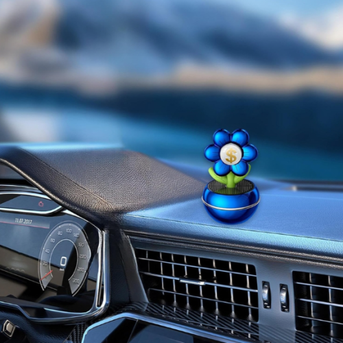 Car Solar Flower Dashboard Perfume – Long-Lasting Car Perfume