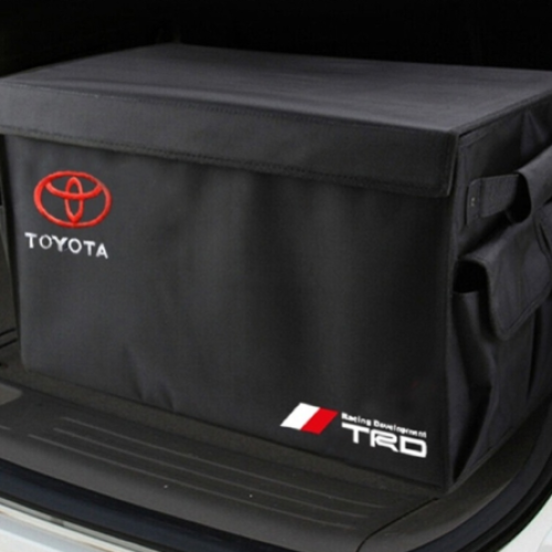 Premium Car Trunk Organizer | Foldable Car Storage Box with Multiple Compartments