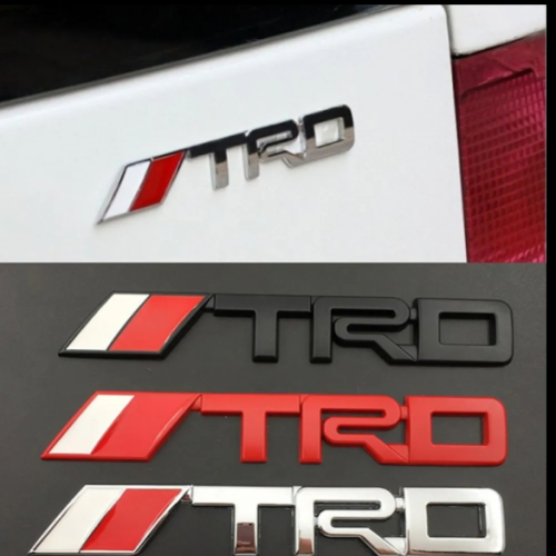 3D Metal Logo TRD – High-Quality, Customizable Emblem for Toyota Racing Development