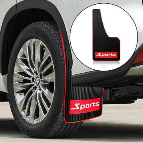 High-Quality Car Silicon Rubber Mudguard 4PCS