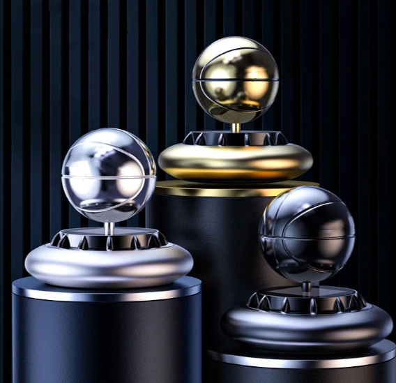 Basket Ball Car Solar Perfume 3 color