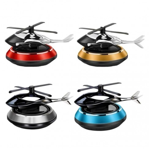 Luxurious Car Solar Helicopter Air Freshener | Premium Freshness in Every Drive