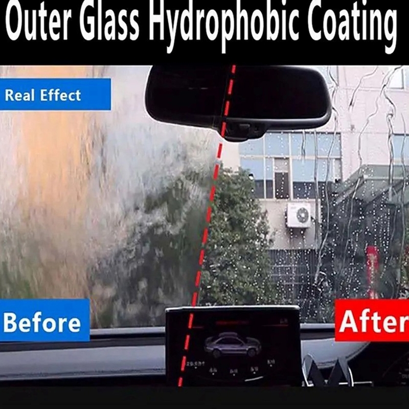 HGKJ AUTO S2 Hydrophobic Glass Coating Superior Rainproof and Anti-Fog Formula - Image 2