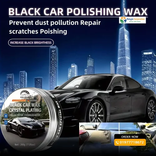 Black Car Polishing