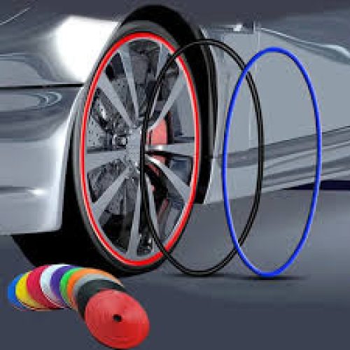 Stylish Car Wheel Hub Strips 8m – Give Your Rims a Sleek, Sporty Look