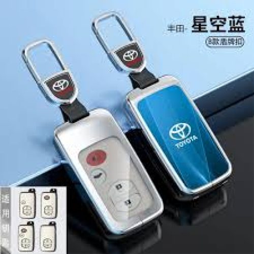 Crystal Metallic Key Cover for Toyota Harrier, Noah, Allion, Premio & Esquire Car